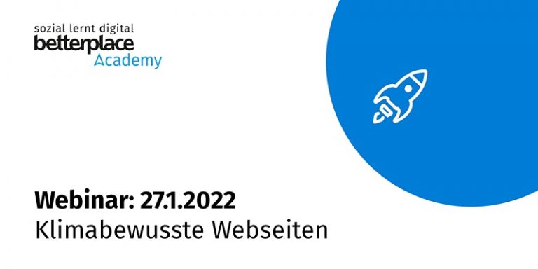Webinar: Klimabewusste Webseiten